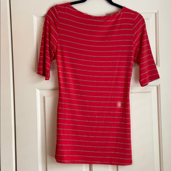 Red/grey striped shirt - Picture 2 of 4